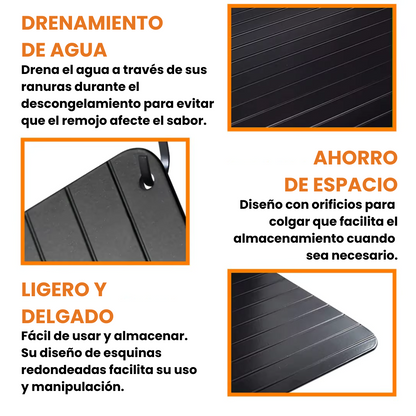 Bandeja de Descongelamiento Rápido